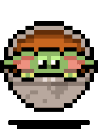 Star Wars Pixel Art Sticker