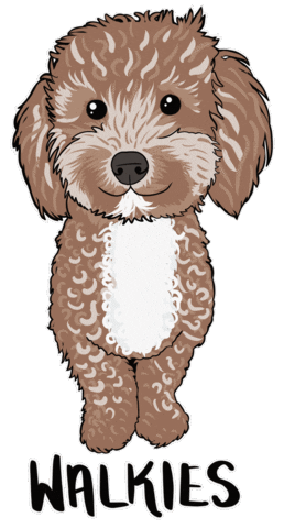 Dog Puppy Sticker by Monica Yates Health