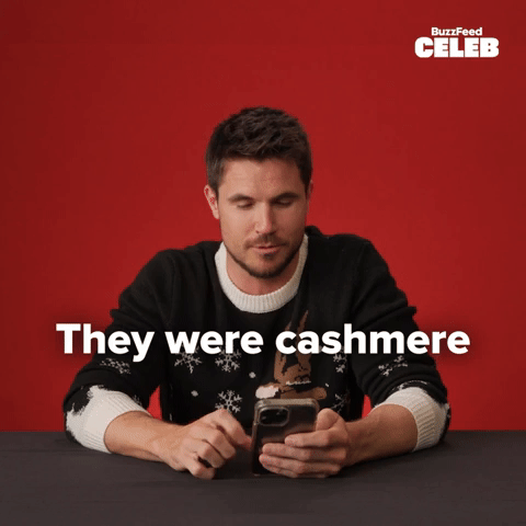 They were cashmere