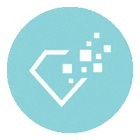 Social Media Management Circle Sticker by Diamond Digital Marketing Co.