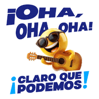 Happy Guitarra Sticker by Libia Dennise