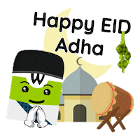 Happy Eid Adha Sticker by Wakuliner
