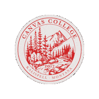 College Montana Sticker by Canvas Church