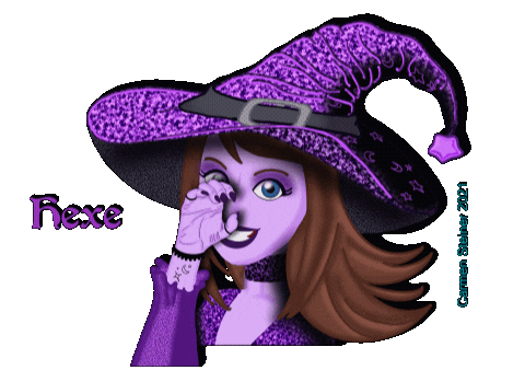 Sign Language Halloween Sticker