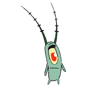 plankton STICKER