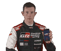 Swipe Up Elfyn Evans Sticker by FIA World Rally Championship
