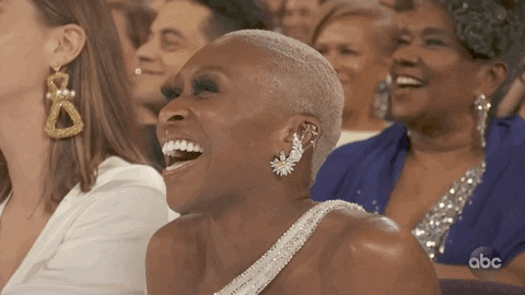 Cynthia Erivo Oscars GIF by The Academy Awards