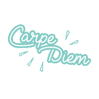 illustration carpe diem Sticker by Giobi