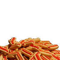 Hungry Independence Day Sticker by Evan Hilton