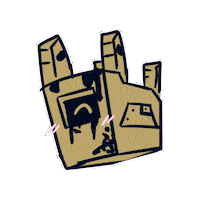 Happy Bendy And The Ink Machine Sticker