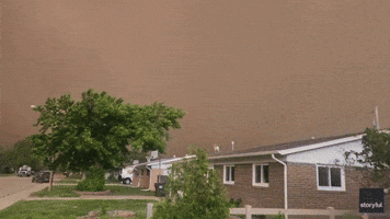 'This Is Nuts!': Large Dust Storm Sweeps Through Central Kansas