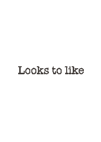 lookstolike love like ltl lookstolike Sticker