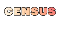 Census Sticker by Fair Count