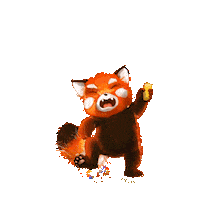 Angry Panda Sticker by Carlsen Kinderbuch
