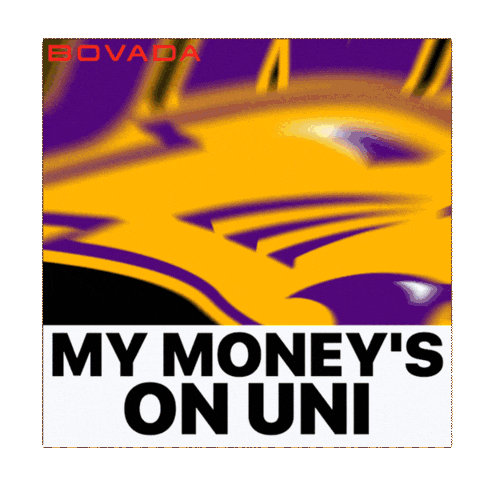 Northern Iowa Panthers Sticker by Bovada
