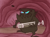 Cartoon Smoking GIF