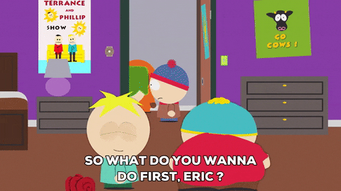 eric cartman ideas GIF by South Park 