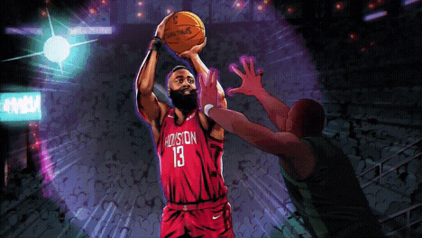 harden nba playoffs GIF by NBA