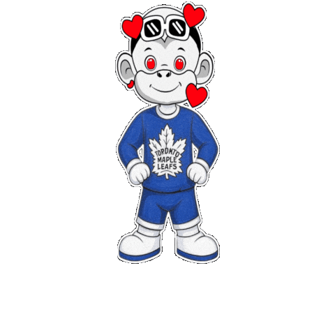 Maple Leafs Toronto Sticker by Zhot