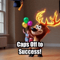 Celebration Graduation GIF by elkijahspark