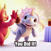 Friendship Success GIF by Divineasaur