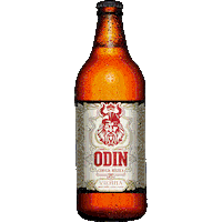 drinking beer Sticker by ODIN