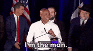 Victory Speech Im The Man GIF by GIPHY News
