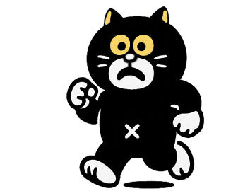 貓 Running Sticker