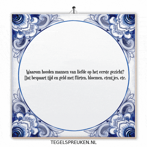 Wijsheid Grijns GIF by Tegelspreuken.nl