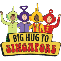 splashsg singapore national day strongertogether doing good Sticker