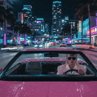 Grand Theft Auto Pink GIF by Jukebox Saints