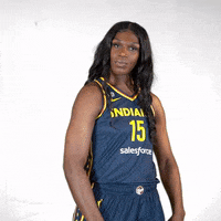 Judging Excuse Me GIF by Indiana Fever