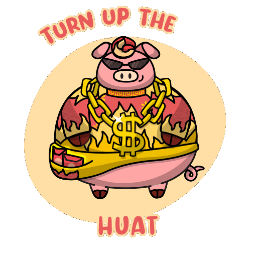 Chinese New Year Money Sticker by DBS Bank Ltd