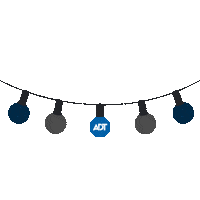 Christmas Lights Sticker by ADT Security