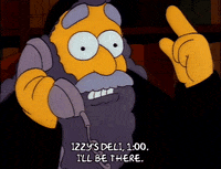 Talking Season 3 GIF by The Simpsons