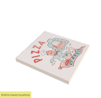 pizza upcycling Sticker