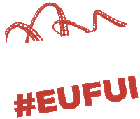 betocarrero roller coaster eu fui eufui montanha russa Sticker