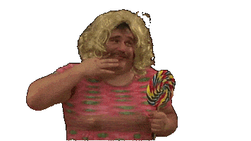 Pizza Wig Sticker by Eternal Family