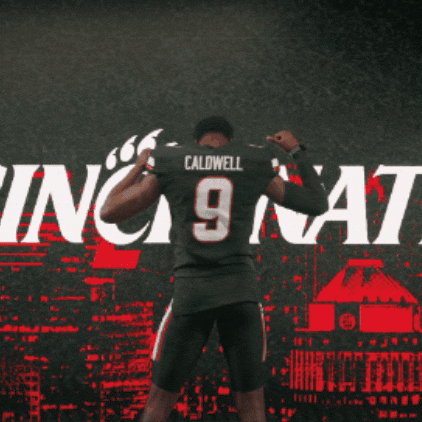 Cincinnati Football GIF by Cincinnati Bearcats