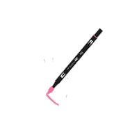 heart drawing Sticker by Tombow