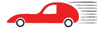 Car Driving Sticker by Hobbykokken