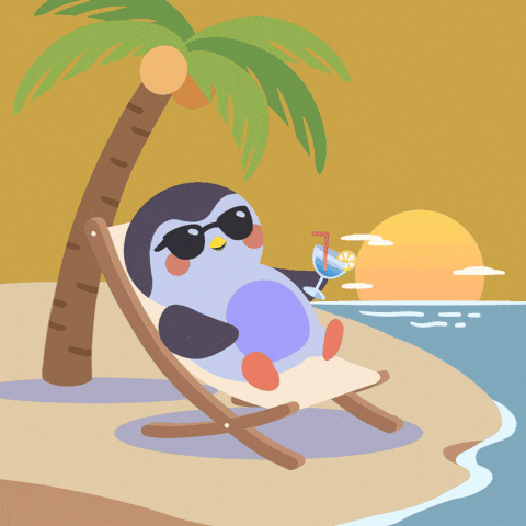 Coconut Tree Swimming GIF by Finch Care