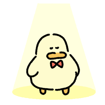 420gram00 giphyupload thanks character duck Sticker