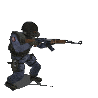 video game gun Sticker by MANGOTEETH