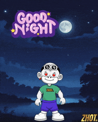 Sleepy Stars GIF by Zhot