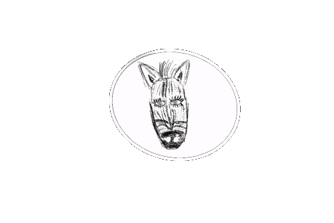 Zebra Sticker by BVK Students Hannover