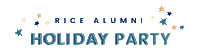 Holiday Party Sticker by Rice Alumni