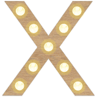 Typography Lights Sticker by TELEUKTROUWEN