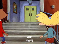 hey arnold nick splat GIF