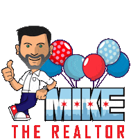 Happy Birthday Celebration Sticker by Mike The Realtor
